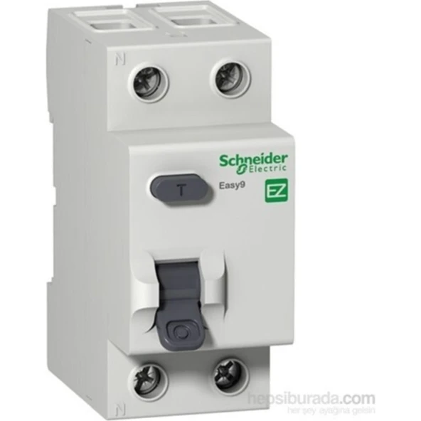 Schneider Easy9 2 Kutup 30MA 40A Kaçak Akım Koruma Roles EZ9R05240-2592 ürün görseli 1