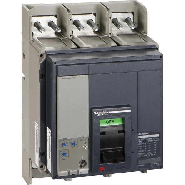 Schneider Electric 33466S2 NS800N Mıc2.0 3X800A 50KA Ter. Mny. Şlt. ürün görseli 1