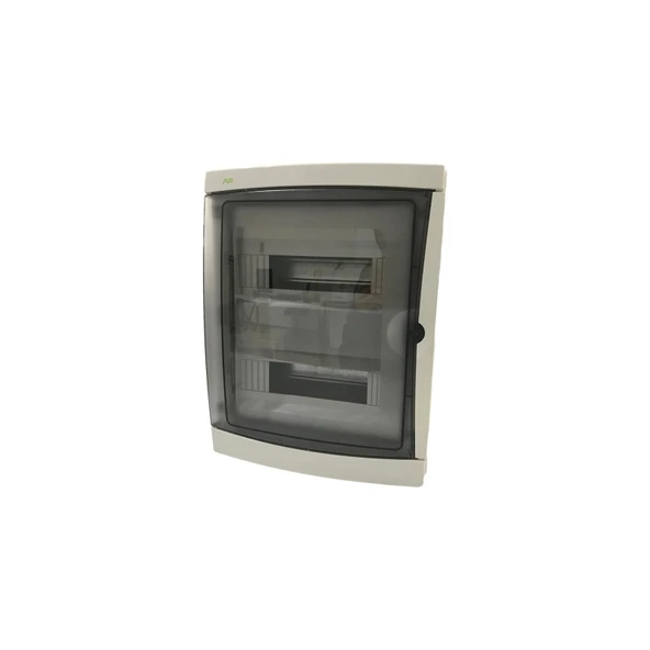 Uzm Light Adal Otomat Kutusu S/ü 26 Lı Halojen Free Şeffaf Kapak Nemli Yer Dağıtım Tipi IP65 ürün görseli 1