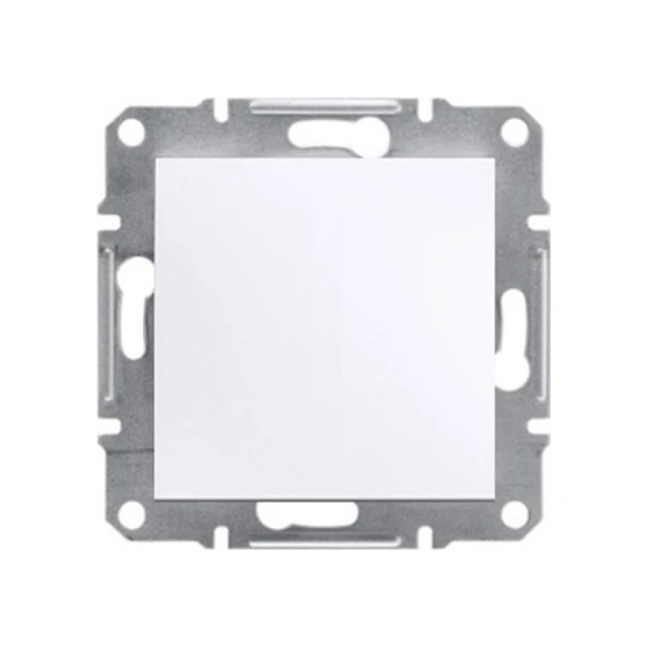 Schneider Electric EPH0170121 - Asfora Anahtar Beyaz, Vidasız, Çerçevesiz ürün görseli 1