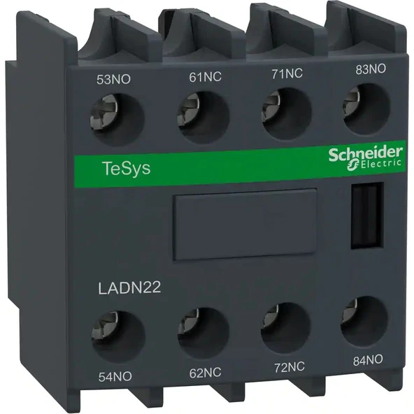 Schneider Electric Schneider LADN22 yardımcı kontak bloğu 2NA+2NK ürün görseli 1