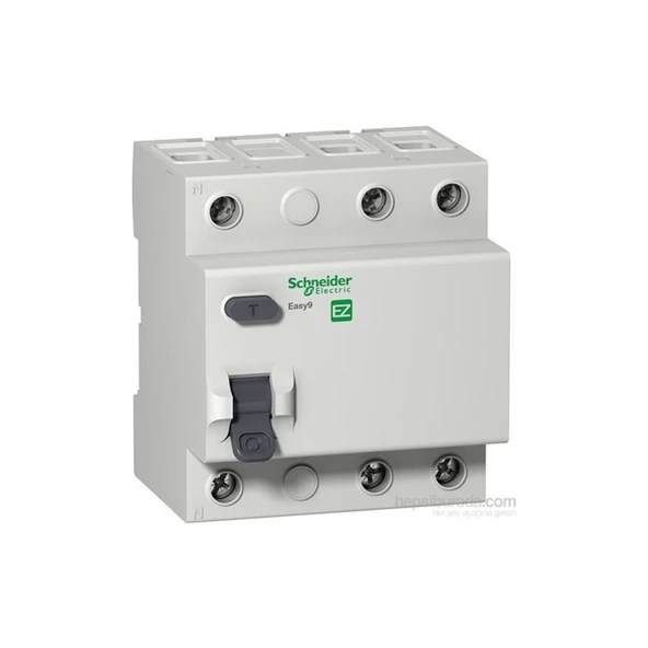 Schneider Electric EZ9R05440 Easy9 4 Kutup 30MA 40A Kaçak Akım Ko ürün görseli 1