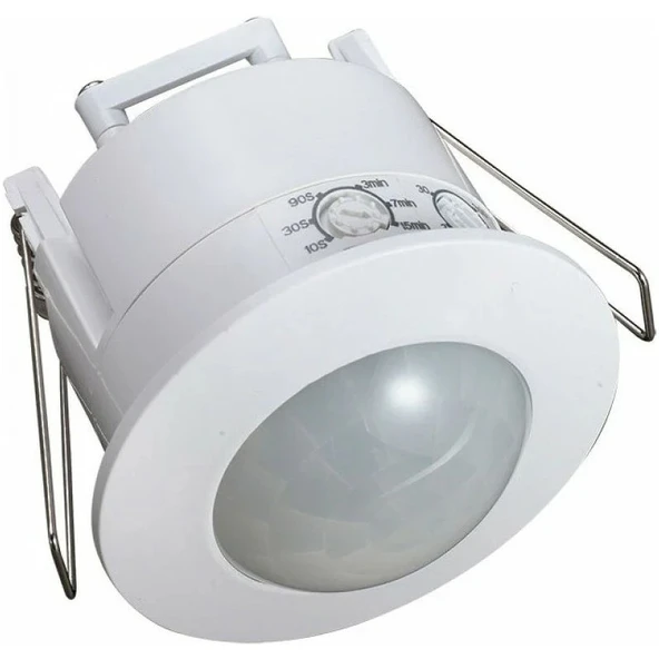 Ack AY31-01040 220V 360 Derece Sıva Altı Tavan Tipi Hareket Sensörü ürün görseli 1