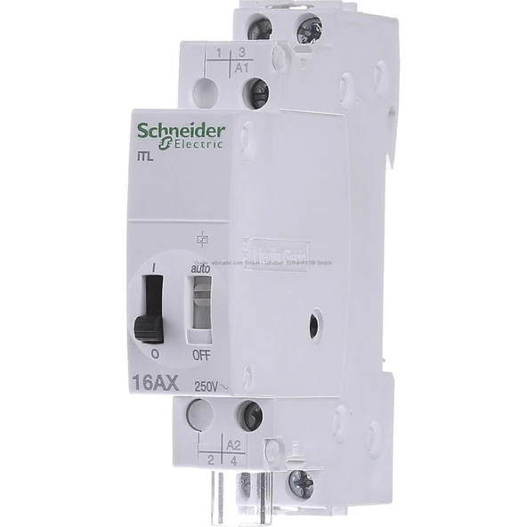 Schneider Electric A9C30812 2X16A Darbe Akım Anahtarı 230Vac ürün görseli 1