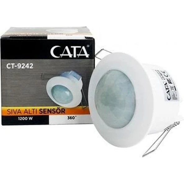 Cata CT-9242 Sıva Altı 360 Derece Hareket Sensörü ürün görseli 1