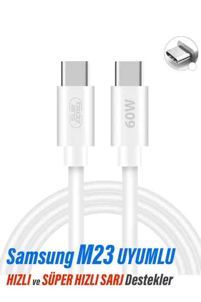EXENAR Samsung M23 UYUMLU 5G Şarj Kablosu 25W Hızlı Type-C Kablo ürün görseli 1
