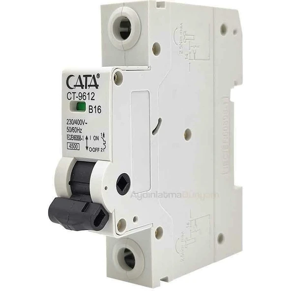 Cata CT-9612..16 Amper Sigorta B Tipi 4,5k Monofoze ürün görseli 1