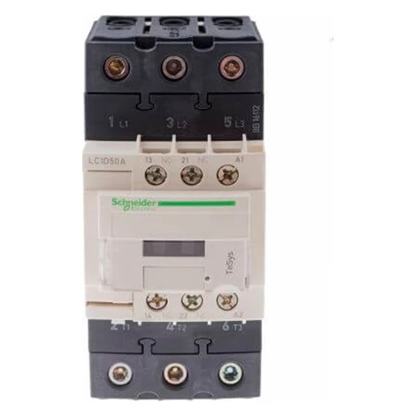 Schneider Electric Lc1D50Am7 - D Serisi 22Kw 50A 220V Ac Kontaktör ürün görseli 1