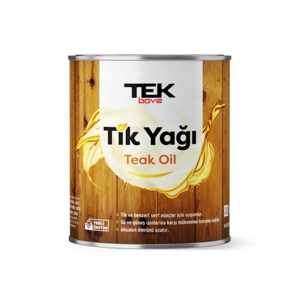 TEK TİK YAĞI TEAK OİL 2,5 LT ürün görseli 1