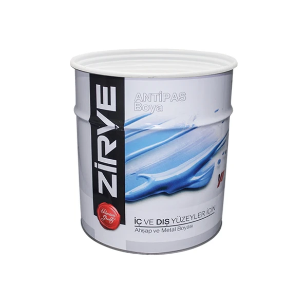 ZİRVE SENTETİK ANTİPAS BOYA GRİ 1,7 L(3 KG) ürün görseli 1