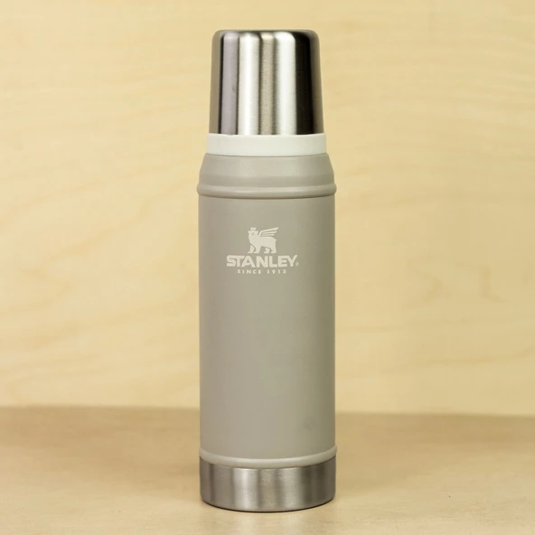 Stanley Klasik Vakumlu Paslanmaz Çelik Termos 0.75 LT - Ash - Resim 2