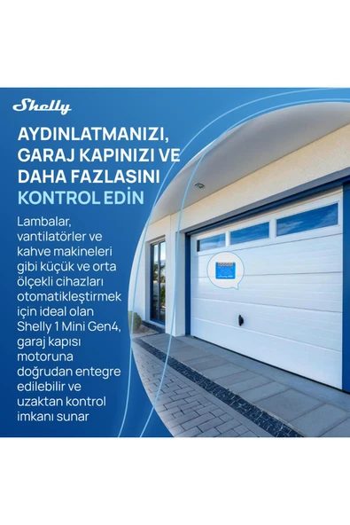Shelly 1 Mini Gen4 Akıllı Röle - Resim 6