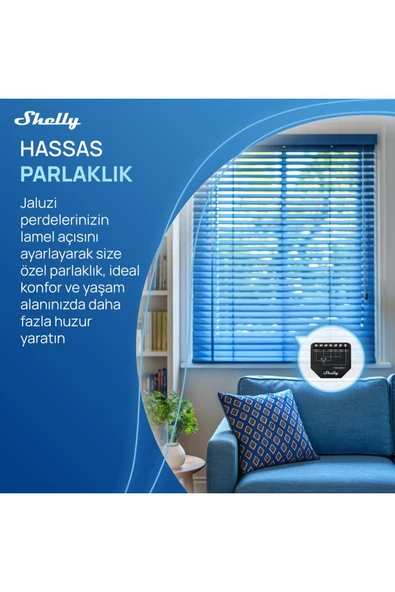 Shelly Shutter Akıllı Panjur Kontrol Rölesi - Resim 7
