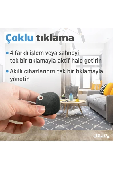 Shelly Blu Button Tough Akıllı Kontrol Butonu - Resim 4