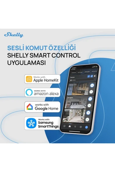Shelly 1 Mini Gen4 Akıllı Röle - Resim 7
