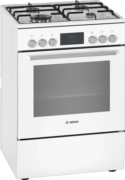 Bosch HXR390H21T Fırın Solo Gazlı Elektrikli Beyaz ürün görseli 1
