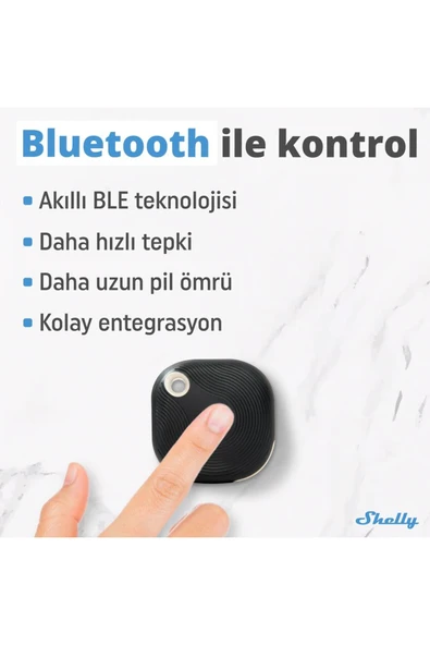 Shelly Blu Button Tough Akıllı Kontrol Butonu - Resim 2