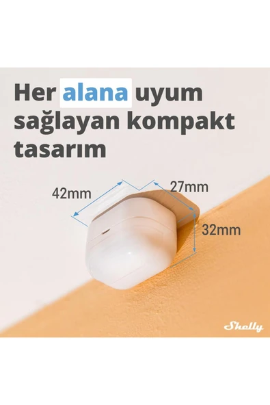 Shelly Blu Motion Bluetooth Hareket Sensörü - Resim 2