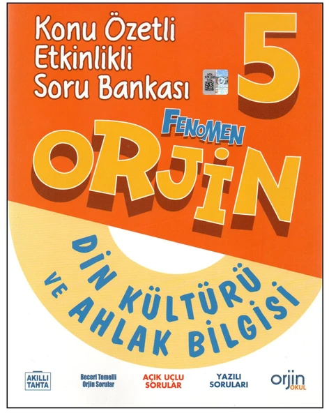Orjin 5. Sınıf Din Konu Özetli Etkinlikli Soru Bankası ürün görseli 1