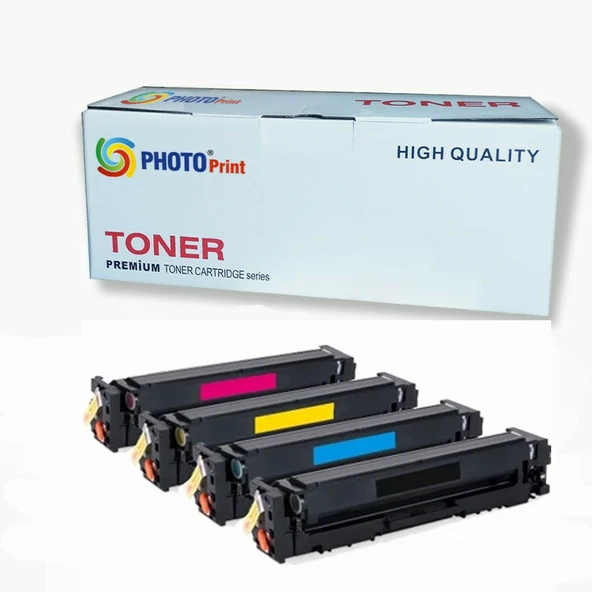 Photo Print Canon CRG-067 İthal 4 Renk Muadil Toner Seti CHİPLİ  1.350 Sayfa ürün görseli 1