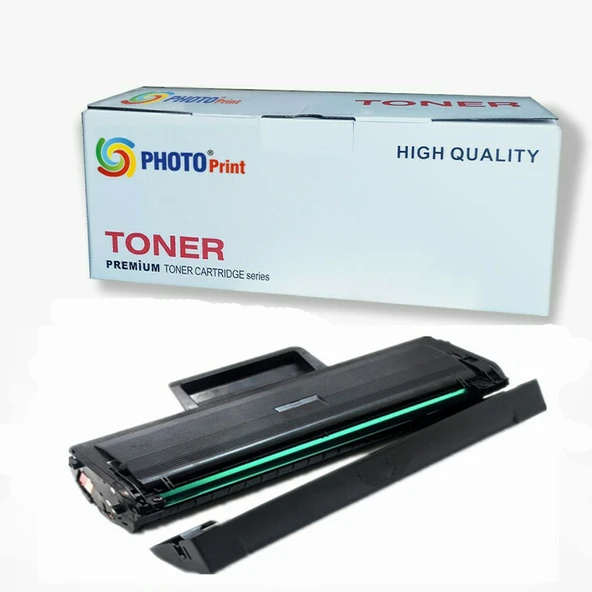Photo Print Samsung Xpress SL-M2020W + Wi-Fi  Lazer Yazıcı  D111L Yüksek Kapasite YENİ VERSİYON CHİPLİ  İthal Muadil Siyah Toner  1.800 Sayfa ürün görseli 1