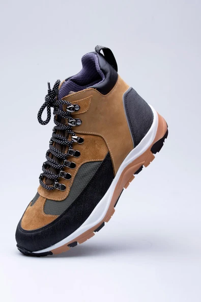Körüklü Dağcı Treking Bağcıklı Erkek Bot - Resim 7