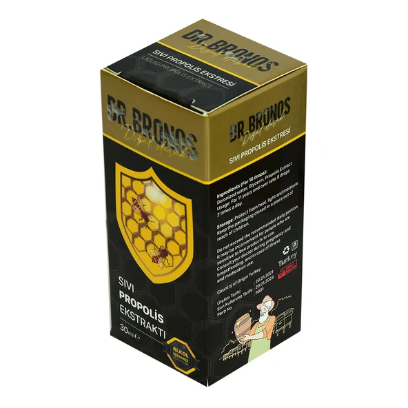 Sıvı Propolis Ekstratı Alkolsüz 30 ML - Resim 3