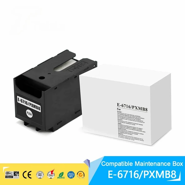 Xplus Epson WorkForce Pro WF-M5799DWF T6716 Bakım Kiti (C13T671600) Maintenance Box Uyumlu Muadil Atık Tankı - 45.000 Sayfa ürün görseli 1