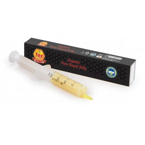 FER ORGANİK SAF ARI SÜTÜ 20MG ürün görseli 1