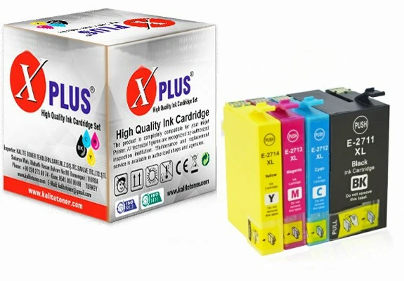 XPlusEpson WorkForce WF-7710DWF  Uyumlu 4 Renk Muadil Kartuş Seti ürün görseli 1