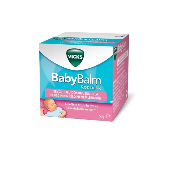 Vicks Baby Balm Bebekler için Nemlendirici 50 gr ürün görseli 1
