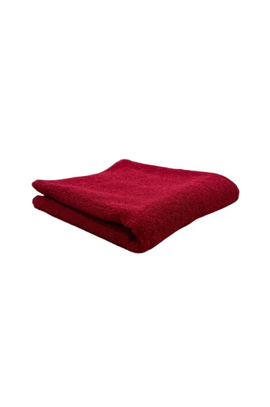 Kuaförler İçin Yüksek Emici A Kalite Baş Havlusu 90x50 cm Kırmızı ürün görseli 1