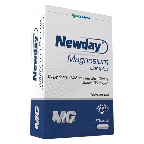 Newday Magnezyum Complex 60 Kapsül - Resim 2