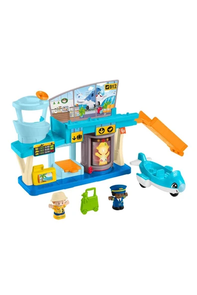 Fisher Price Little People Eğlenceli Hava Alanı HTJ26 ürün görseli 1