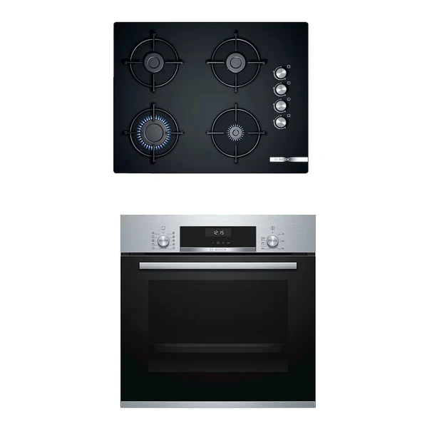 Bosch 2li(POP7C6O10O-HBJ558YS0T)Inox Ankastre Set ürün görseli 1