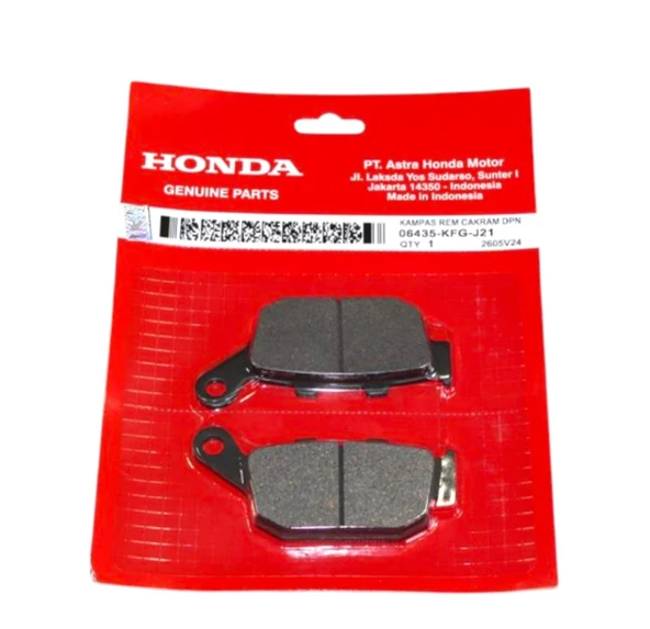 Honda Cb 125E Ön Sı Fren Balatası Obor61 ürün görseli 1