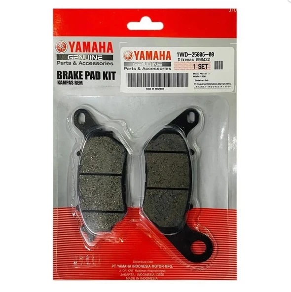 Yamaha 1Wd-25806-00 Fren Balatası Obor20 ürün görseli 1