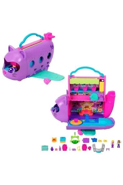 Polly Pocket Rio'da Macera Uçak Oyun Seti HWP19 ürün görseli 1