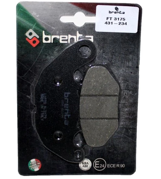 Yamaha Yzf R25 Brenta Ön Fren Balata Ob ürün görseli 1