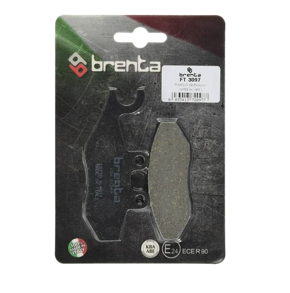 Pıaggıo X Evo 250 Brenta Arka Fren Balata Ob1677 ürün görseli 1