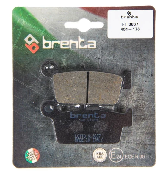 Suzukı Rm 125 1996 Ve Sonrası Brenta Arka Fren Balata Ob ürün görseli 1