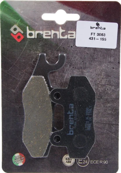 Yamaha Xtz 750 Super Tenere Brenta Ön Fren Balata Ob ürün görseli 1
