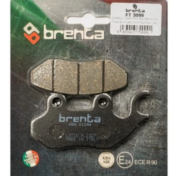 Sym Fıddle Iı 125 Brenta Ön Fren Balata Ob ürün görseli 1