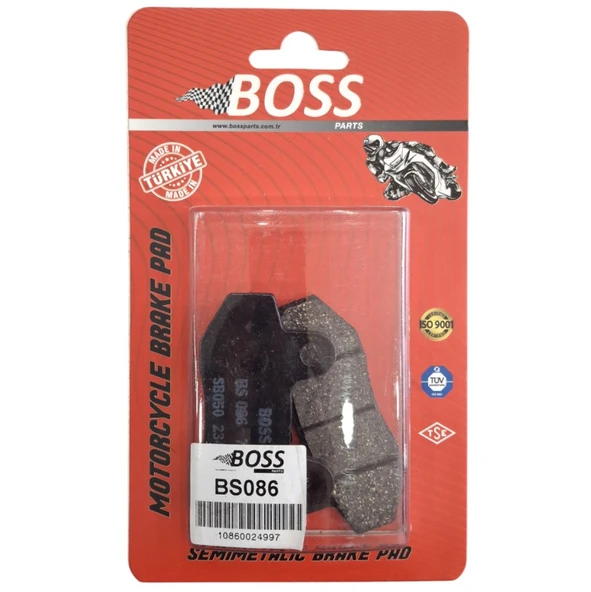 Arora Cappicino 125 Arka Fren Balata BOSS (Made in Türkiye) M152 ürün görseli 1