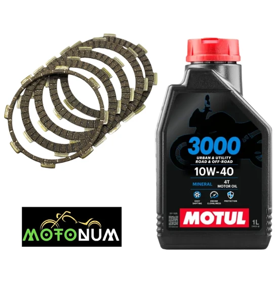 Mondial X-Treme Max 150İ Balata Yağlı Bakım seti Motul 3000 10w40 M0209 ürün görseli 1