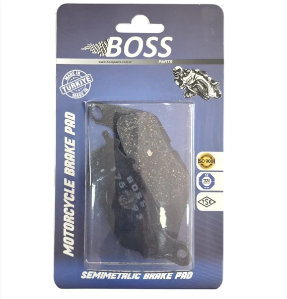 TVS Jüpiter 125 Ön Fren Balata BOSS (Made in Türkiye) Fren Balata M005 ürün görseli 1