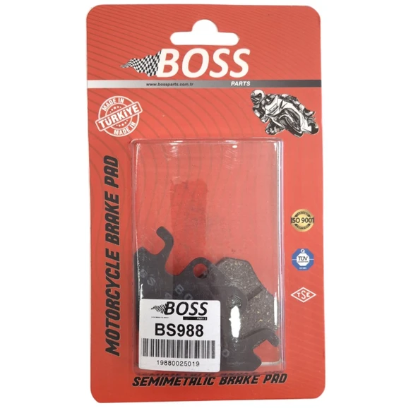 RKS LTM 125 Arka Fren Balata BOSS (Made in Türkiye) M156 ürün görseli 1