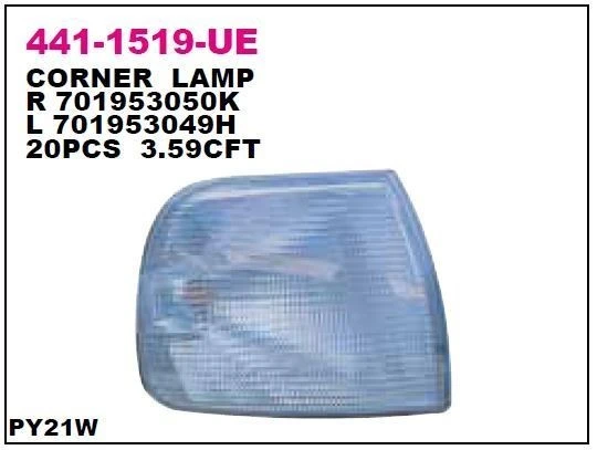 TRANSPORTER CAREVELLA 1991-2004 SİNYAL LAMBASI SAĞ BEYAZ DEPO ürün görseli 1