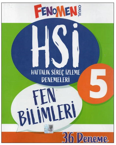 Fenomen HSİ Fen Bilimleri Denemeleri ürün görseli 1
