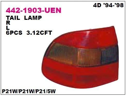 OPEL ASTRA F 1995 ARKA STOP LAMBA SOL DEPO ürün görseli 1
